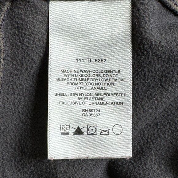 Columbia Titanium Crop Pants Womens XL Brown Fleece Lined Mid Rise Drawstring - Picture 4 of 15